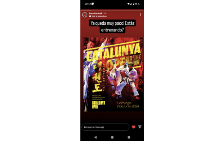 competition a Barcelone !